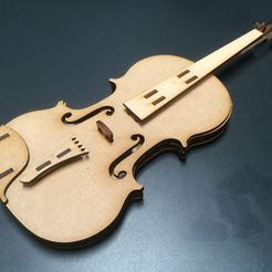 IMG_3565.JPG Free 3D file Violin・3D printable model to download
