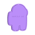 vivo.stl cookie cutter among us