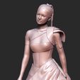 07.jpg Jennie Kim Portrait Sculpture 3D print model