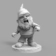 3.jpg Zombie Evil Garden Gnome 3D Print Model Diorama