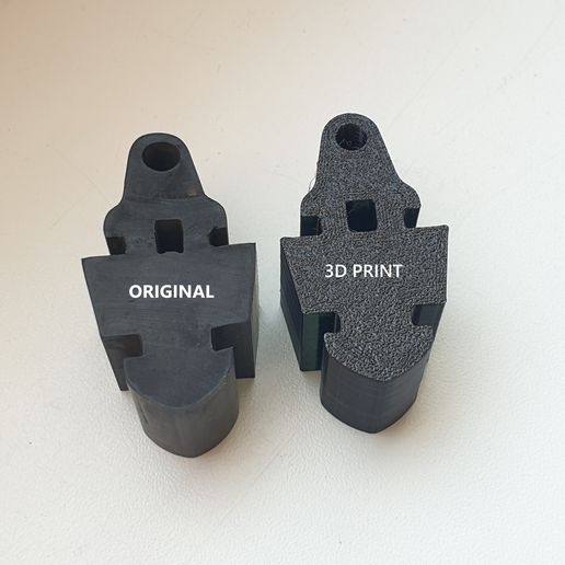 STL file VW T4 rubber radiator bracket 🚗 ・3D printer design to download ...