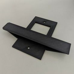 PXL_20230616_204748261.jpg Free STL file Aruba AP Wall Plate Mount・3D printer design to download