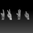 2X6.jpg HAND SIGN LANGUAGE ALPHABET U V W X