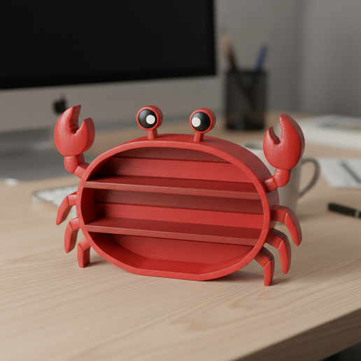 shelf shelf crab shaped shelf organizer sea decoration ocean sea animals