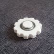 DSC_0010.JPG Free STL file Mini Gearshape Hand Spinner・3D printable design to download
