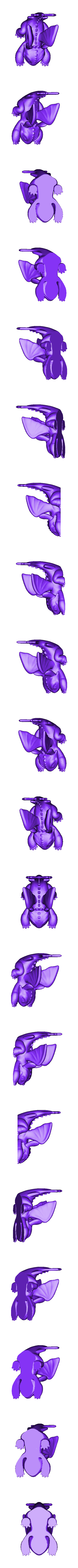 Toothless (Slic3r).stl Toothless (Easy print no support)