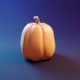 0004.png Scared Carved Pumpkin - Jack O Lantern- Halloween