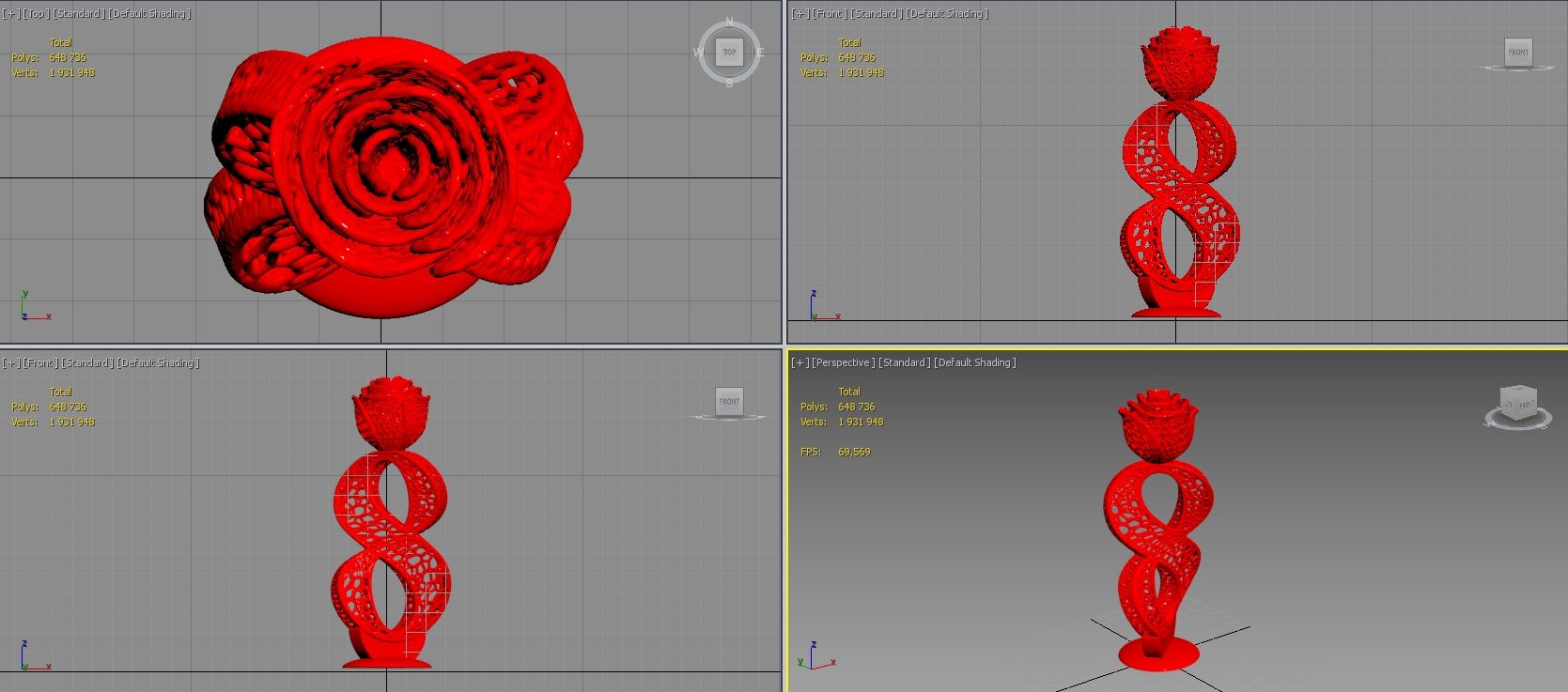 Rose-8-march-JPG7.jpg Télécharger fichier STL Rose 8 mars • Objet pour impression 3D, Giordano_Bruno