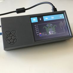 B4D7BBE7-5ED4-4891-9E76-CCBDEF76673B.jpeg Fichier STL Boîtier d'écran tactile "Raspberry Pi 4 - 3,5・Idée pour impression 3D à télécharger