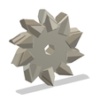 side_cutter-03 v3-02.png milling cutter for side sampling of different materials - hammer drill -tool 3d print cnc
