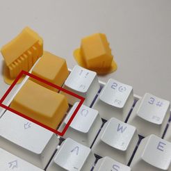tabps-1.jpg Fichier STL gratuit TOUCHES VIERGES IMPRIMÉESCR PARFAITES POUR CHERRY MX, GATERONS, KAILH・Objet imprimable en 3D à télécharger