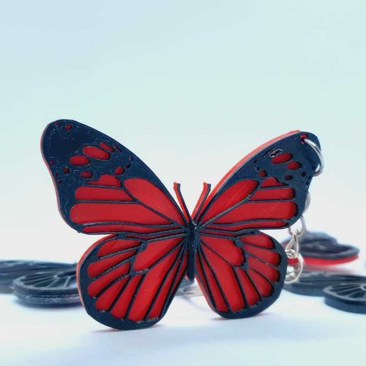 2.jpg Porta-chaves borboleta