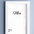 Mia.png First name decoration : Mia