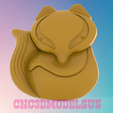 1.png Squirrel,3D MODEL STL FILE FOR CNC ROUTER LASER & 3D PRINTER