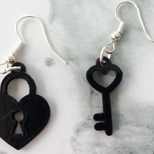 Locke and Key Rings 3D model