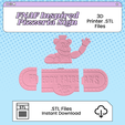 Pizzeria-Sign.png Freddy Fazbear's Pizzeria Sign 3D Print File Inspired by Five Nights at Freddy's | STL for Cosplay