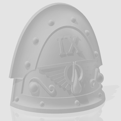 Epaulière_MkII_Blood_Angel_1.png STL-Datei Vampire de l'espace kit kostenlos・Design für 3D-Drucker zum herunterladen