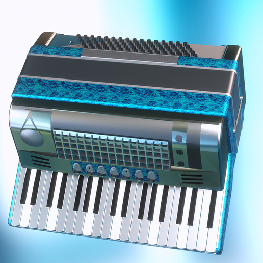 1.png Accordion MUSICAL INSTRUMENT FURNITURE AUDIO KEYBOARD STRINGS t97