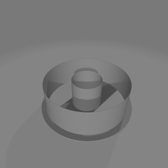 DonutCutter.png STL file Doughnut cutter・Design to download and 3D print