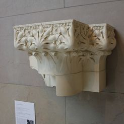 IMG_6871_display_large.jpg Free STL file Adler and Sullivan, Column Capital and Portion of a Frieze・3D printable model to download, allanrobertsarty