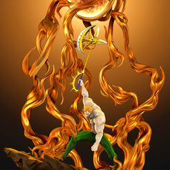Composition_escanor.png STL file Escanor - Fan model・3D print design to download