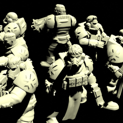 btscouts3.png Free STL file Trainees of the Crusade・3D printer design to download