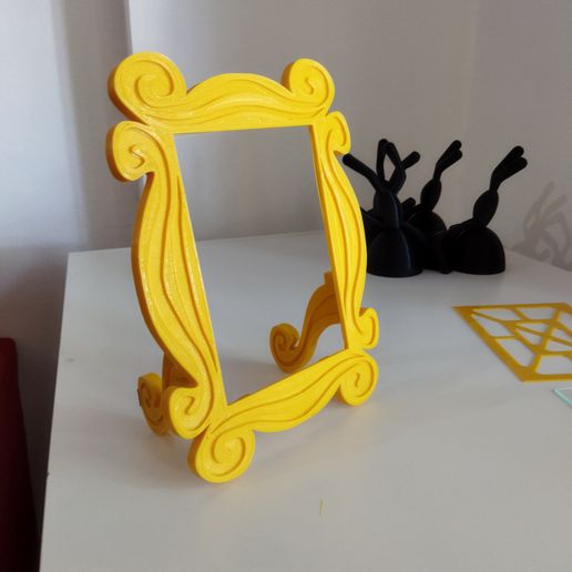 Picture door frame peephole friends V2 3D model