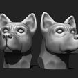 11.jpeg Tête de chien STL - Prêt pour l'impression 3D Modèle d'impression 3D