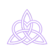 celtic knot heart simple.stl Celtic Heart, Triquetra, Love Knot, Trinity Knot Charm, Eternal Love Irish, Symbol of Love, pendant, keychain, talisman