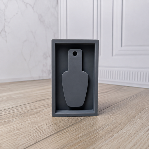 Matriz 3D para molde de silicona – Vela esmalte de uñas / 3D Silicone Mold for Candle Nail Polish