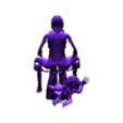 fisting v2b.stl Fisting- 2 Nude Woman, One Being Fisted (STL and OBJ formats)