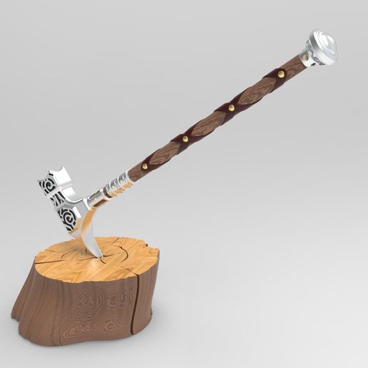 Steel Warhammer 3D model