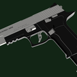 4.png Residual Evil 4: Remake - Sentinel Nine handgun 3D model