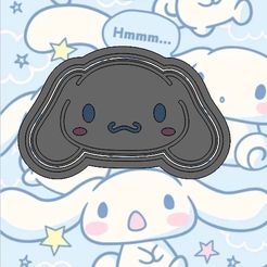 Cinnamoroll-Cortador.jpg Fichier STL ☁🍪CINNAMOROLL EMPORTE-PIÈCE 🍪☁・Modèle imprimable en 3D à télécharger