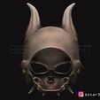 05.JPG Oni Skull Mask - Hannya Mask-Devil Mask For cosplay 3D print model