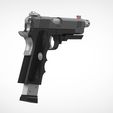 007.jpg Modified Remington R1 pistol from the game Tomb Raider 2013 3d print model