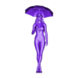 N3 Pit Girl_84.4mm_1-24_AIO.stl N3 Pit Girl with Umbrella