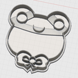 frog 2.png CUTE FROG COOKIE CUTTER