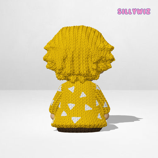 33.png Zenitsu Agatsuma from Demon Slayer Knitted - Crochet
