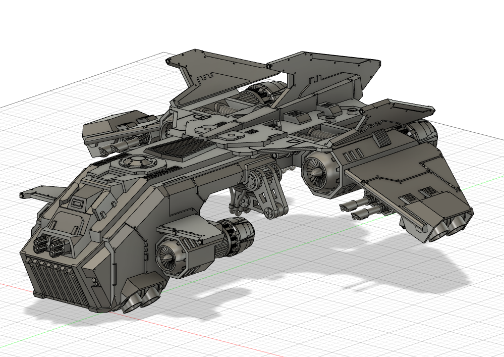 Storm-Eagle-Transport.png STL-Datei Blast Eagle Transport kostenlos herunterladen • 3D-Drucker-Design, IronMaster