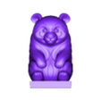 becd7b99527aa220885bd4c113483d13.stl Panda Statue