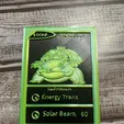 01_photo.webp NEW Venusaur Pokecard | 3D Printable STL