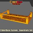 CBS-GuardRails_FS.jpg Transformers CyberBase System Guardrails Set
