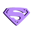 Logo_Superman.stl Superman Logo - Man of Steel - DC Comics