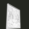 Screenshot-2023-10-27-at-3.35.32 PM.png Woods painting-like wall art in frame, 3D STL model
