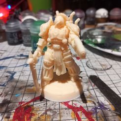 Mortarion waifu anime figurine