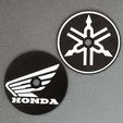 honda-and-yamaha-logos.jpg honda and yamaha logos addition for wall watches