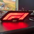 F1 Logo led