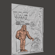2023-03-07-15_36_44-Autodesk-Meshmixer-tarjeta1.mix.png WWF HASBRO ULTIMATE WARRIOR BLISTER CARD WWE WCW AEW ECW
