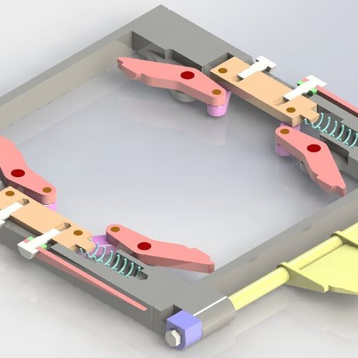 🧞‍♂️ Fixture - 869 Automatic Clamping・Archivo STL Gratis para ...